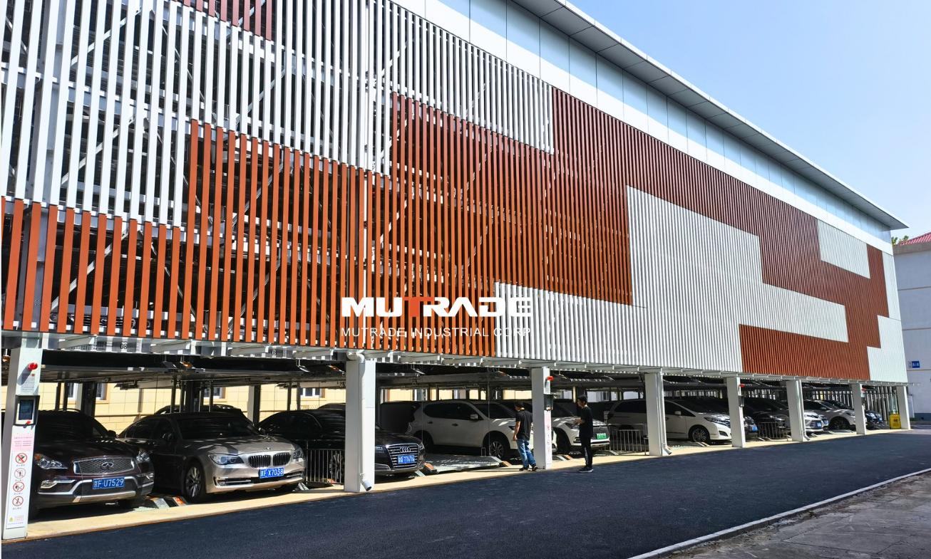 Estacionamiento inteligente, una experiencia perfecta: Mutrade ofrece un sistema de rompecabezas de 5 niveles para el Premier Beijing Business Center 
