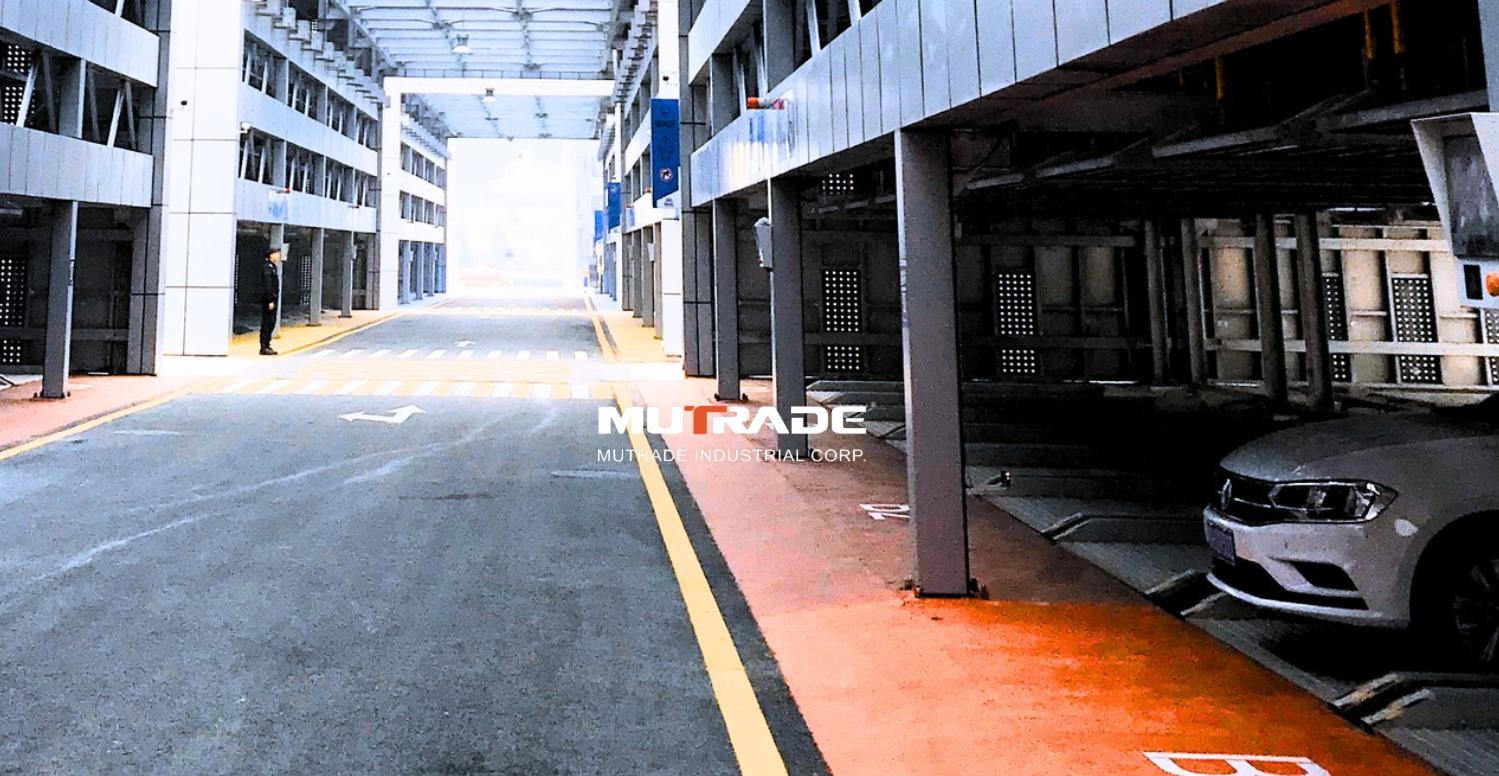 Estacionamiento inteligente, experiencia perfecta: Mutrade ofrece un sistema de rompecabezas de 5 niveles para el Premier Beijing Business Center