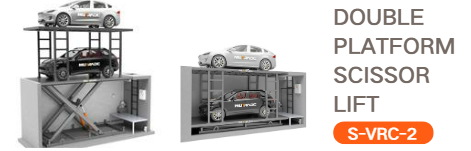 S-VRC-2, nuestro elevador de tijera de doble plataforma.