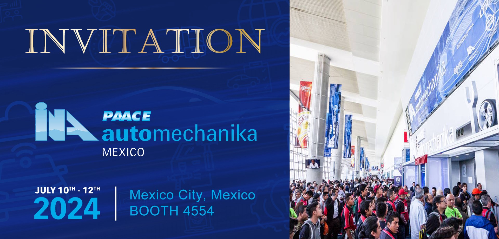 ¡Visita el stand de Mutrade en Automechanika México 2024!