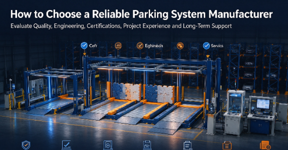Cómo elegir un fabricante confiable de sistemas de estacionamiento para su proyecto