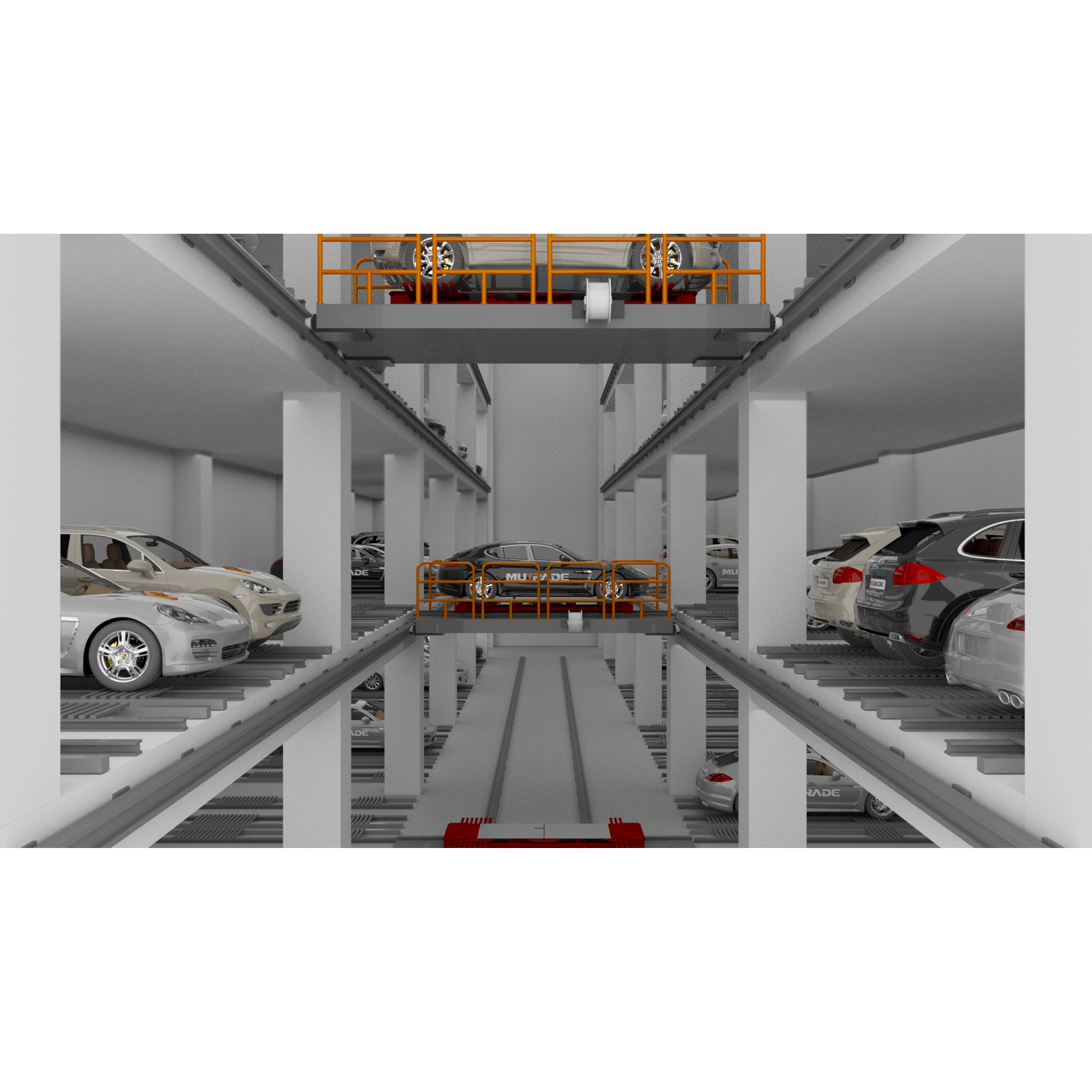 Sistema de estacionamiento mec&aacute;nico